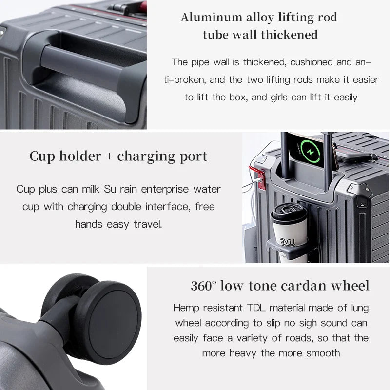 SOS STORE | PC KOFFER MET ALUMINIUM FRAME - SOS STORE