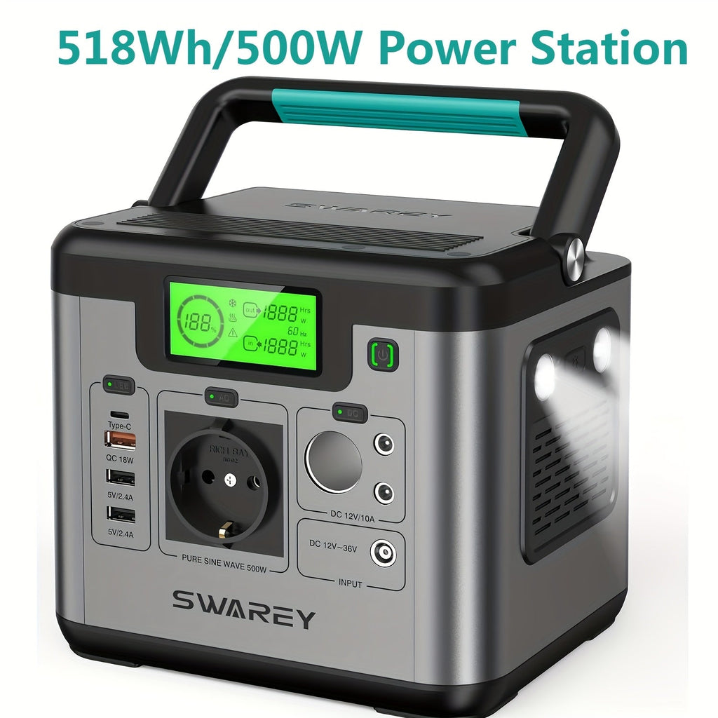SOS STORE | Power Station – 518Wh - SOS STORE