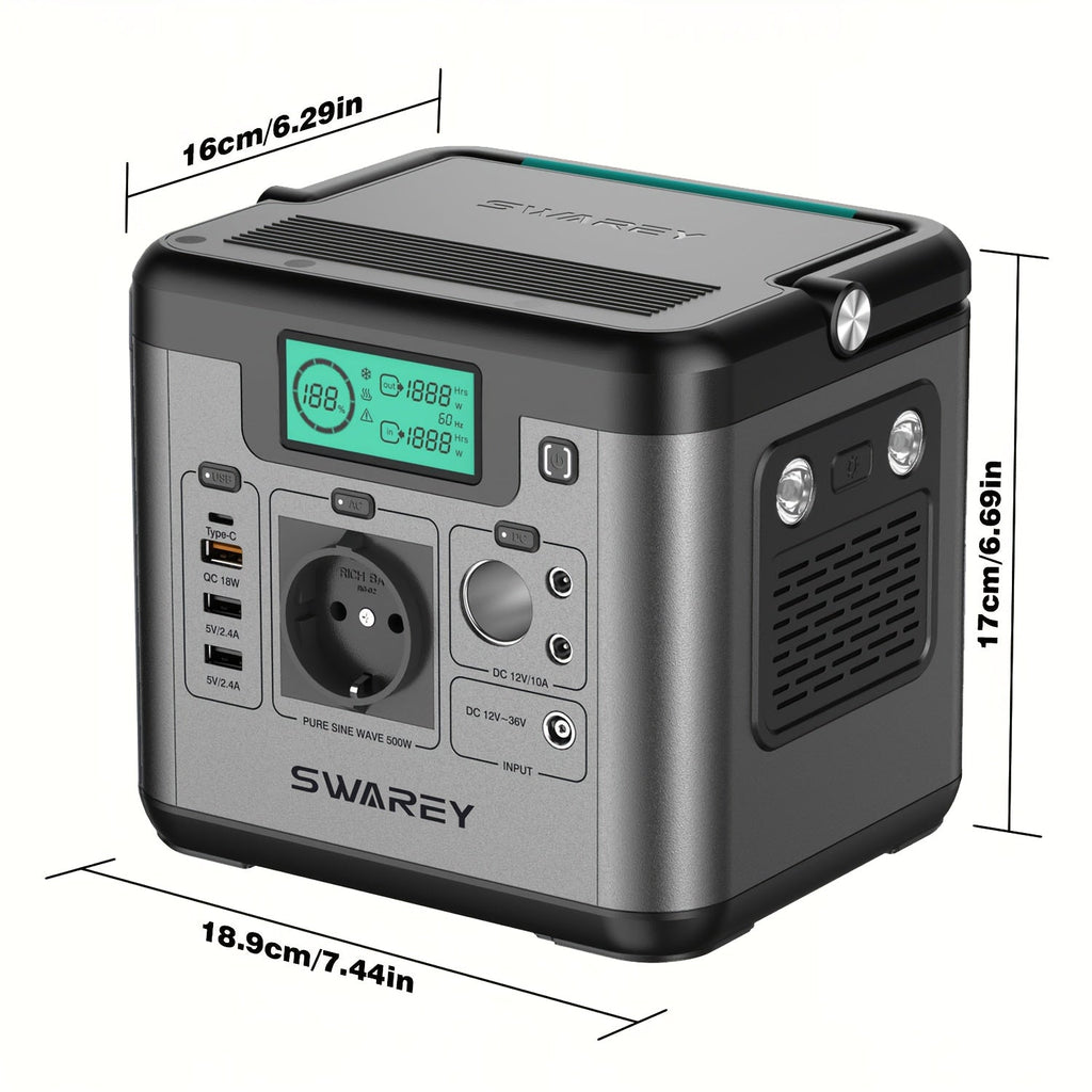 SOS STORE | Power Station – 518Wh - SOS STORE