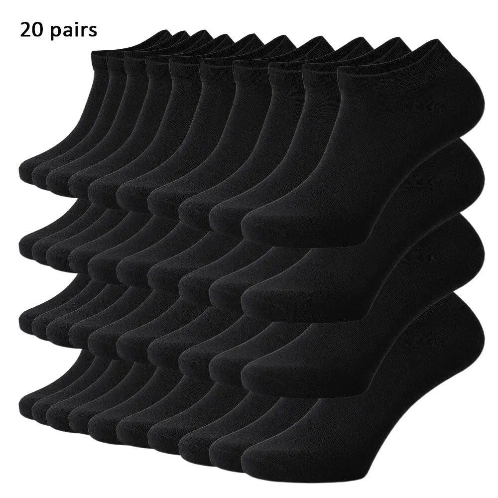 Unisex Enkelsokken – 10/20/40 Paar Multipack - SOS STORE